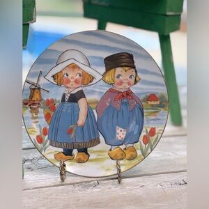 Vintage Dolly Dingle Collectible Plate. 8.5” Numbered | 1st Edition | Kitschy